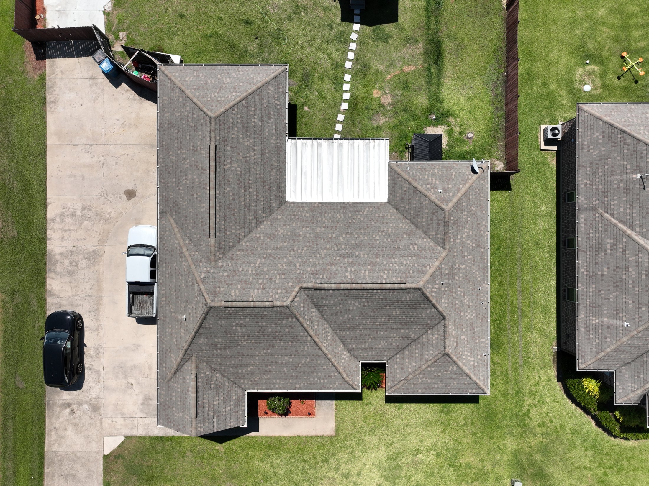 Thermal + RGB Roof Inspection example